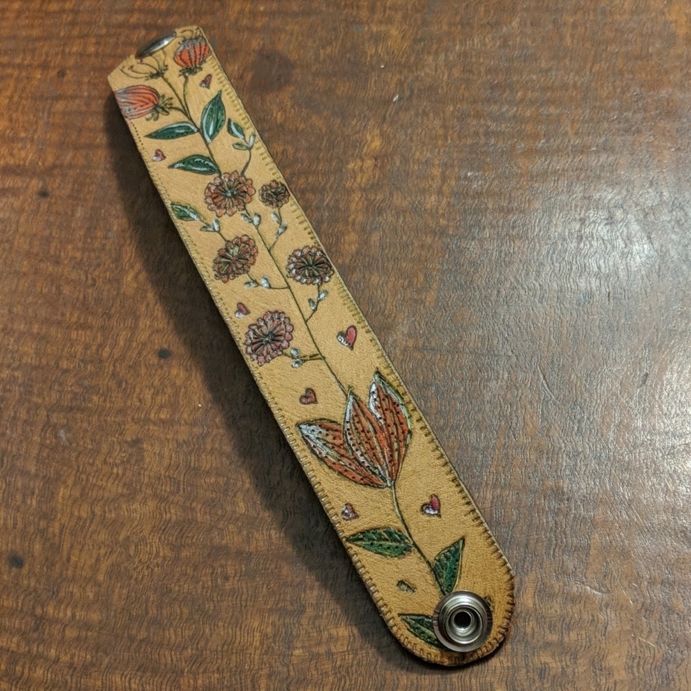 Artisan Leather Bracelet